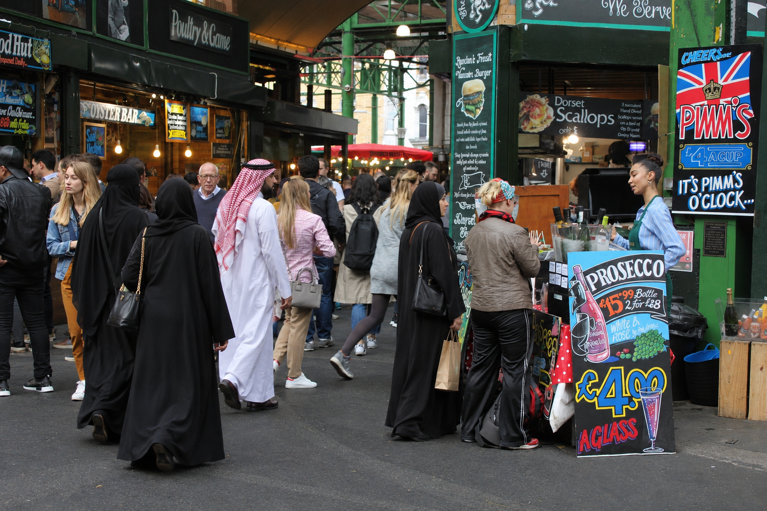 Borough Market, London.
