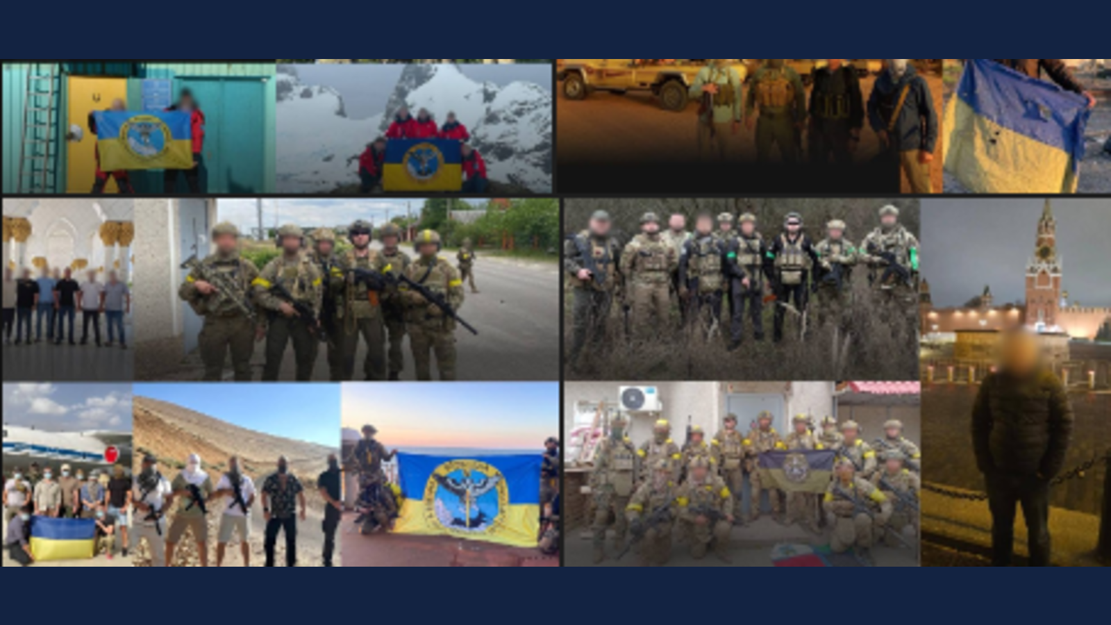 Images posted by Ukraine's Main Directorate of Intelligence.