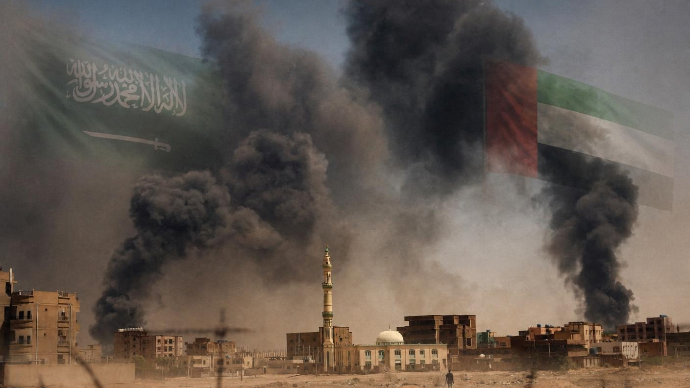 Sudan burns in the smoke of war.